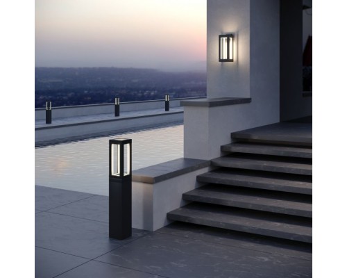 Наземный светильник Frame 1529 TECHNO LED черный Elektrostandard