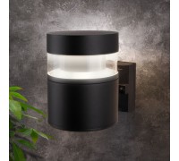 Настенный светильник уличный 1530 TECHNO LED черный Elektrostandard