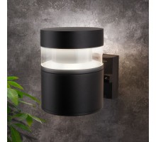 Настенный светильник уличный 1530 TECHNO LED черный Elektrostandard