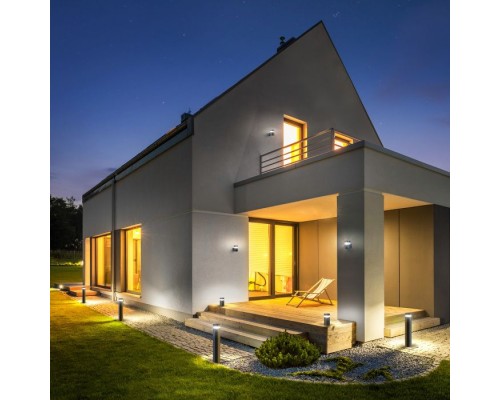 Настенный светильник уличный 1530 TECHNO LED черный Elektrostandard