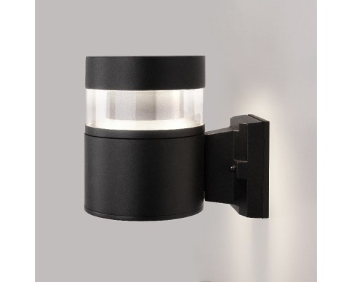 Настенный светильник уличный 1530 TECHNO LED черный Elektrostandard