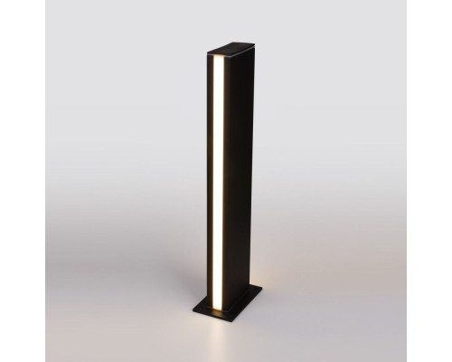 Наземный светильник Flat 1538 TECHNO LED черный Elektrostandard