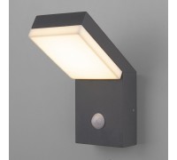 Настеный светильник уличный Sensor 1541 TECHNO LED серый Elektrostandard