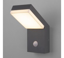 Настеный светильник уличный Sensor 1541 TECHNO LED серый Elektrostandard