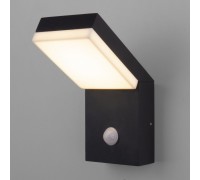 Настеный светильник уличный Sensor 1541 TECHNO LED черный Elektrostandard