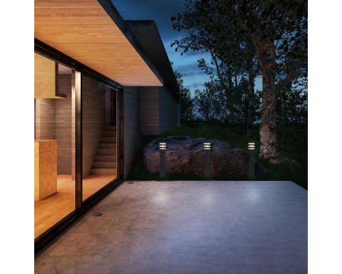 Наземный светильник Ignis 1550 TECHNO черный Elektrostandard