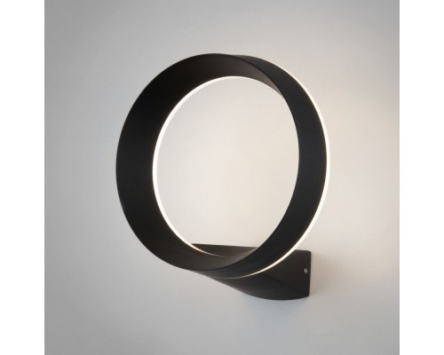 Светильник Ring 1710 TECHNO LED черный Elektrostandard