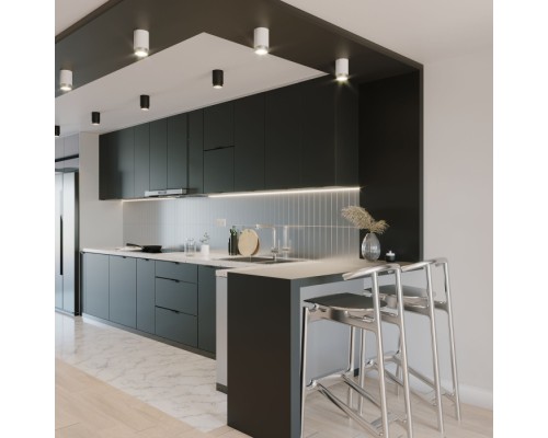 Точечный светильник Cors 25032/LED 10W 4200K белый/серебро Elektrostandard