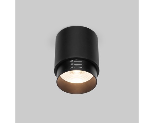 Точечный светильник Cors 25032/LED 10W 4200K чёрный Elektrostandard