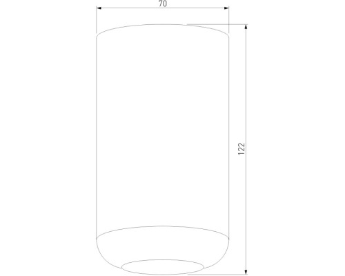Точечный светильник Onde 25044/LED Elektrostandard
