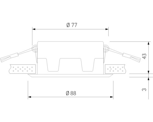 Точечный светильник Basic 25082/LED Elektrostandard