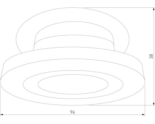 Точечный светильник Surf 25084/LED Elektrostandard
