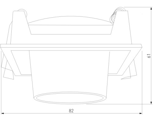 Точечный светильник Conner 25087/LED Elektrostandard
