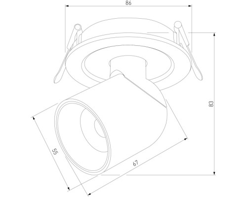 Спот Spot 25093/LED Elektrostandard