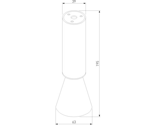 Точечный светильник Piks 25107/LED Elektrostandard