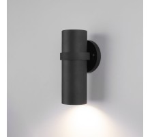 Настенный светильник уличный Grin 35000/D черный Elektrostandard