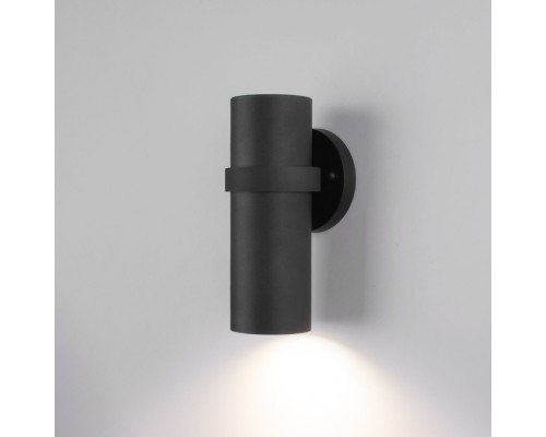 Настенный светильник уличный Grin 35000/D черный Elektrostandard