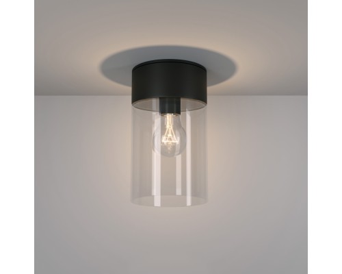 Потолочный светильник уличный Atrani 35085/F черный Elektrostandard