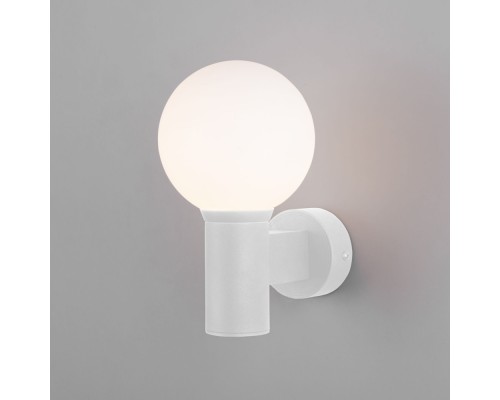 Настенный светильник уличный Sfera 35126/D белый Elektrostandard