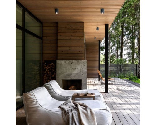 Потолочный светильник уличный 35131/H черный Elektrostandard