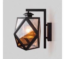 Настенный фонарь уличный Ambra 35133/D черный Elektrostandard