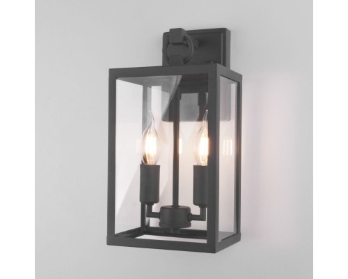 Настенный светильник уличный Candle 35150/D темно-серый Elektrostandard