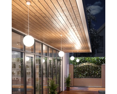 Уличный светильник подвесной Sfera 35158/U белый Elektrostandard