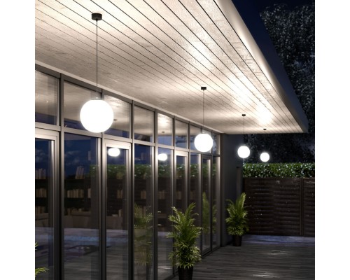 Уличный светильник подвесной Sfera 35158/U черный Elektrostandard