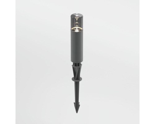 Грунтовый светильник Hidden 35166/S серый Elektrostandard