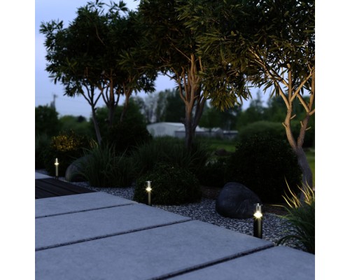 Грунтовый светильник Hidden 35166/S черный Elektrostandard