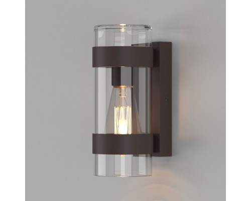 Настенный светильник уличный Falcon 35167/D темно-коричневый Elektrostandard