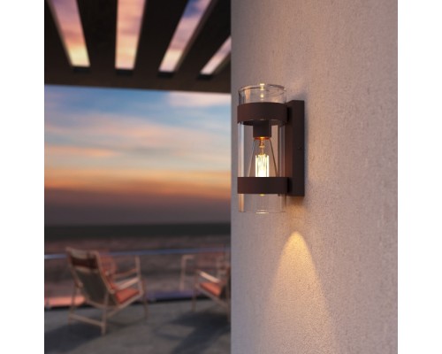 Настенный светильник уличный Falcon 35167/D темно-коричневый Elektrostandard