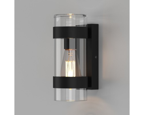 Настенный светильник уличный Falcon 35167/D черный Elektrostandard