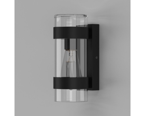 Настенный светильник уличный Falcon 35167/D черный Elektrostandard