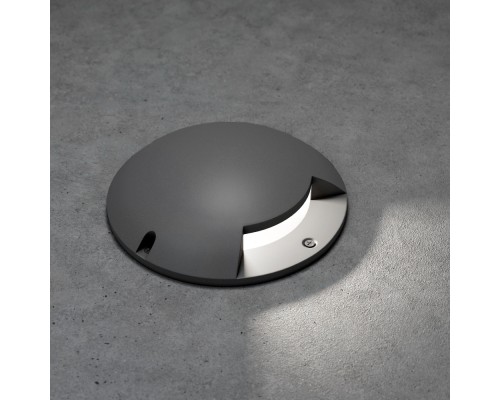 Встраиваемый светильник уличный Park 35167/S серый Elektrostandard