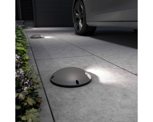 Встраиваемый светильник уличный Park 35167/S серый Elektrostandard