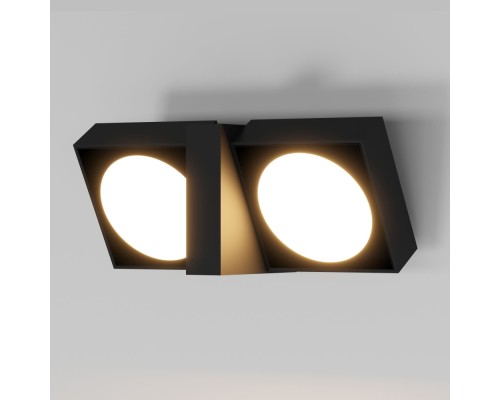 Настенный светильник уличный Twin 35170/D черный Elektrostandard