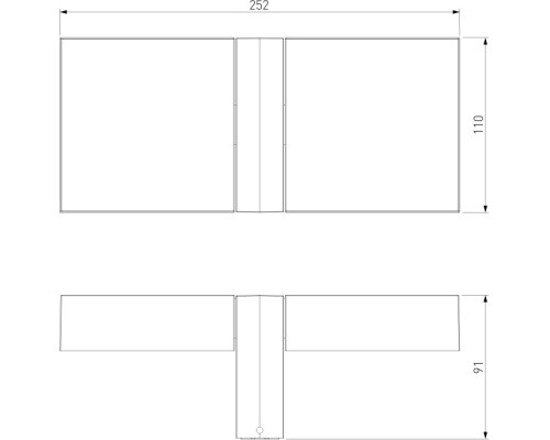 Настенный светильник уличный Twin 35170/D черный Elektrostandard