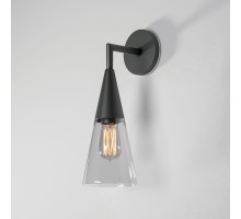 Настенный светильник уличный Vesto 35171/D черный Elektrostandard