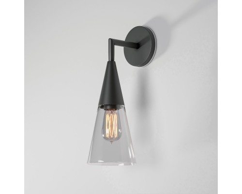 Настенный светильник уличный Vesto 35171/D черный Elektrostandard