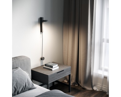 Бра Orco 40112/LED графит Elektrostandard