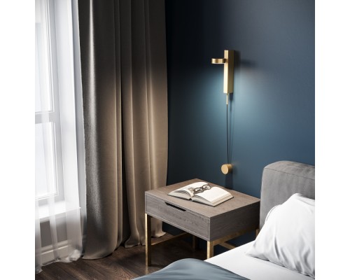 Бра Orco 40112/LED латунь Elektrostandard