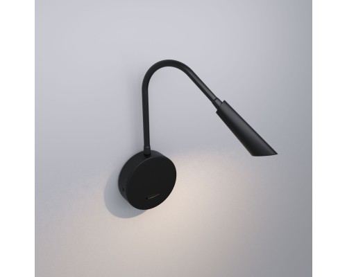 Настенный светильник Stem 40120/LED черный Elektrostandard