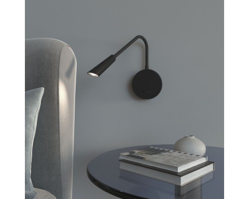 Настенный светильник Stem 40120/LED черный Elektrostandard