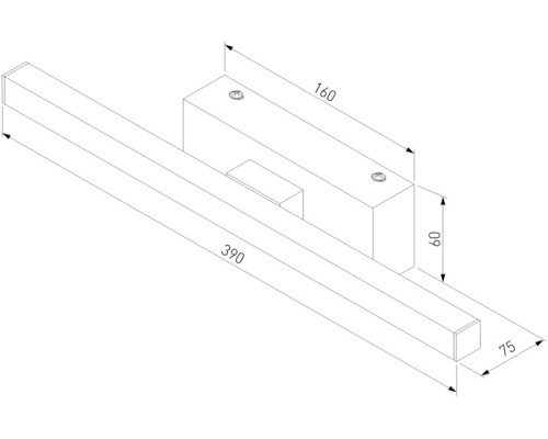 Подсветка для картин Rino 40121/LED белый Elektrostandard