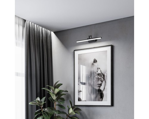 Подсветка для картин Monza 40128/LED черный Elektrostandard