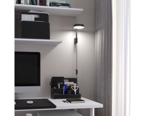 Настенный светильник Tobi 40129/LED черный Elektrostandard