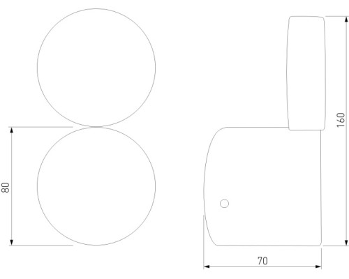 Настенный светильник Brioni 40131/LED черный Elektrostandard