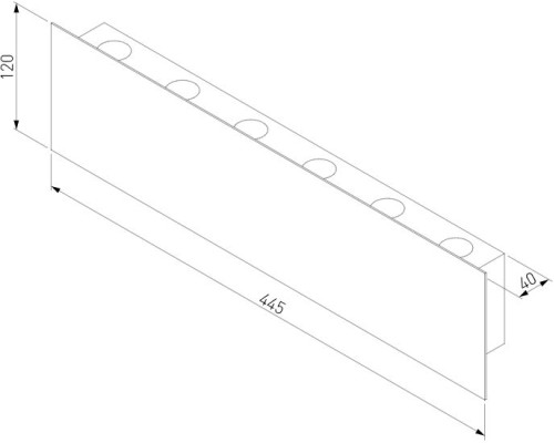 Настенный светильник Angle 40139/1 LED Elektrostandard