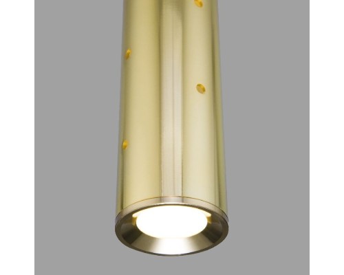 Подвесной светильник Bong 50214/1 LED золото Elektrostandard